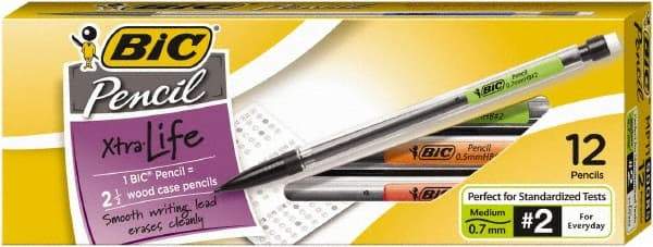 Bic - 0.7mm Lead Mechanical Pencil - Black - Americas Industrial Supply