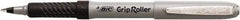 Bic - Conical Roller Ball Pen - Black - Americas Industrial Supply