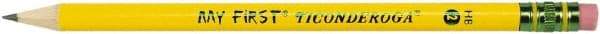 TICONDEROGA - #2HB Pencil - Black - Americas Industrial Supply