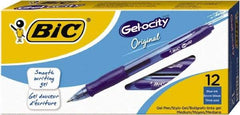 Bic - Conical Roller Ball Pen - Blue - Americas Industrial Supply