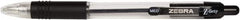 Zebra - Conical Ball Point Pen - Black - Americas Industrial Supply