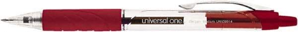 Universal One - Conical Roller Ball Pen - Red - Americas Industrial Supply