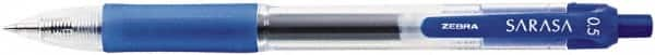 Zebra - Conical Roller Ball Pen - Blue - Americas Industrial Supply