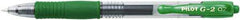 Pilot - Conical Roller Ball Pen - Green - Americas Industrial Supply