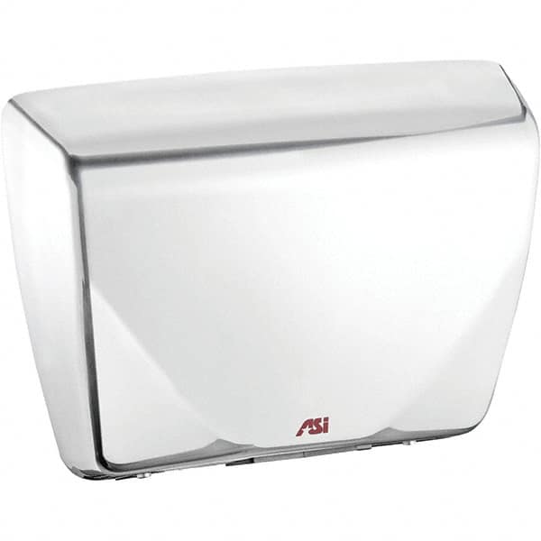 ASI-American Specialties, Inc. - 2200 Watt White Finish Electric Hand Dryer - 277 Volts, 7.9 Amps, 14-7/16" Wide x 10-13/16" High x 3-15/16" Deep - Americas Industrial Supply