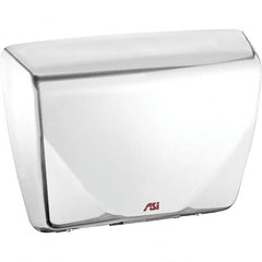 ASI-American Specialties, Inc. - 2200 Watt White Finish Electric Hand Dryer - 277 Volts, 7.9 Amps, 14-7/16" Wide x 10-13/16" High x 3-15/16" Deep - Americas Industrial Supply