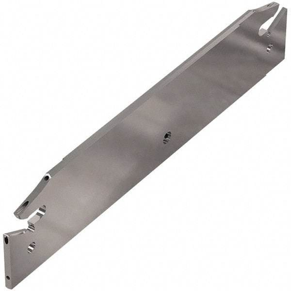 Seco - 21.4mm Blade Height, 2mm Blade Width, 120mm OAL, Right Hand Cut, Double End Indexable Cut-Off Blade - 17.5mm Max Depth of Cut, 150.10A Blade, Jetstream Series - Americas Industrial Supply