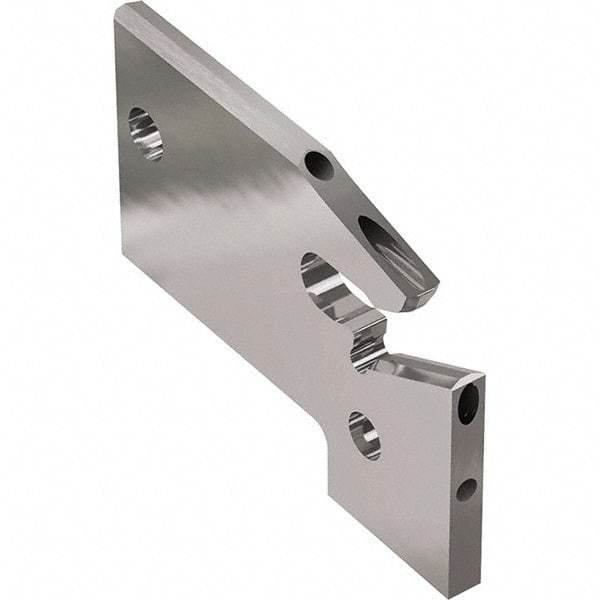 Seco - 15.5mm Blade Height, 1.2mm Blade Width, 33.1mm OAL, Right Hand Cut, Double End Indexable Cut-Off Blade - 19mm Max Depth of Cut, 150.10A Blade, Jetstream Series - Americas Industrial Supply