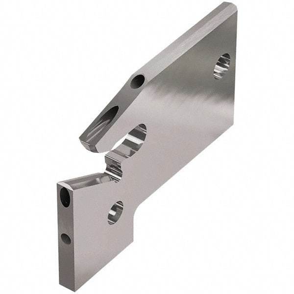 Seco - 15.5mm Blade Height, 2mm Blade Width, 33.1mm OAL, Left Hand Cut, Double End Indexable Cut-Off Blade - 19mm Max Depth of Cut, 150.10A Blade, Jetstream Series - Americas Industrial Supply