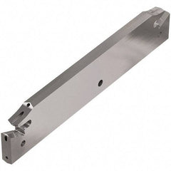 Seco - 21.4mm Blade Height, 4.4mm Blade Width, 120mm OAL, Right Hand Cut, Double End Indexable Cut-Off Blade - 49mm Max Depth of Cut, 150.10A Blade, Jetstream Series - Americas Industrial Supply