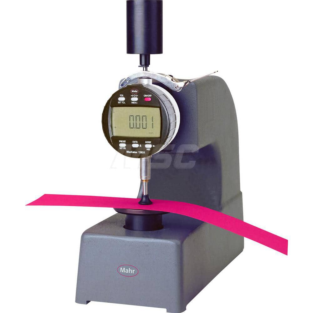 Mahr - Electronic Thickness Gages; Minimum Measurement (mm): 0 ; Minimum Measurement (Decimal Inch): 0 ; Maximum Measurement (Inch): 1 ; Maximum Measurement (Decimal Inch): 1 ; Maximum Measurement (mm): 25 ; Resolution (mm): 0.0005; 0.001; 0.002; 0.005; - Exact Industrial Supply