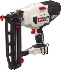 Porter-Cable - Cordless Finish Nailer - 16 Gauge Nail Diam, 2-1/2" Long Nail, Lithium-Ion Batteries Not Included - Americas Industrial Supply