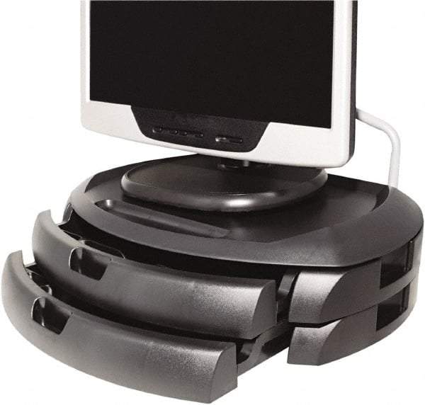 Kantek - Silver Monitor Stand - Use with Monitor - Americas Industrial Supply