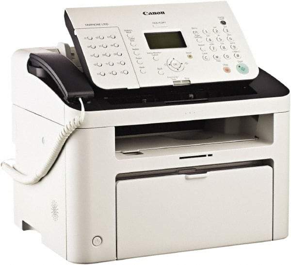 Canon - White Fax Machine - Use with Paper - Americas Industrial Supply