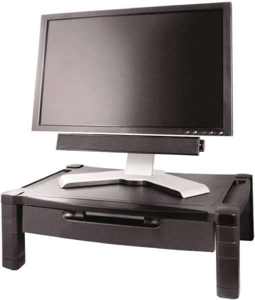 Kantek - Silver Two Level Stand - Use with Laptop - Americas Industrial Supply