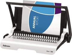 FELLOWES - Binding Machines Type: Manual Sheet Capacity: 150 - Americas Industrial Supply