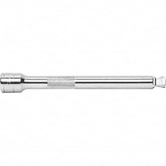 GearWrench - 3/8" Drive Wobble Socket Extension - 10" OAL, Chrome Finish - Americas Industrial Supply