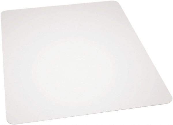 Ability One - 60" Long x 60" Wide, Chair Mat - Rectangular, Beveled Edge Style - Americas Industrial Supply