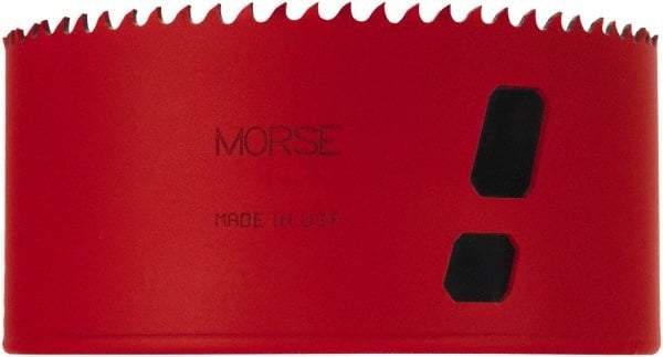 M.K. MORSE - 4-3/4" Diam, 1-15/16" Cutting Depth, Hole Saw - Bi-Metal Saw, Toothed Edge - Americas Industrial Supply