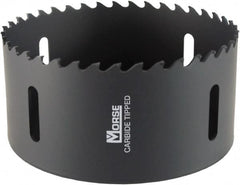 M.K. MORSE - 5-1/2" Diam, 1-15/16" Cutting Depth, Hole Saw - Carbide-Tipped Saw, Toothed Edge - Americas Industrial Supply