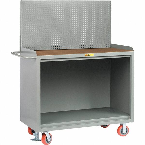 Little Giant - 3,600 Lb Capacity Mobile Service Bench - 41" Wide x 24" Deep x 43" High, Steel, Gray - Americas Industrial Supply