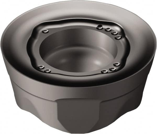 Sandvik Coromant - 6001045 ML Grade 1010 Carbide Milling Insert - TiAlN2 Finish, 4.5mm Thick, 10mm Inscribed Circle, 5mm Corner Radius - Americas Industrial Supply