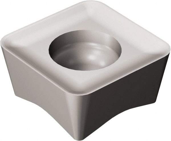 Sandvik Coromant - 415N0703 M30 Grade 1130 Carbide Milling Insert - AlTiCrN Finish, 3.07mm Thick, 7mm Inscribed Circle, 1mm Corner Radius - Americas Industrial Supply