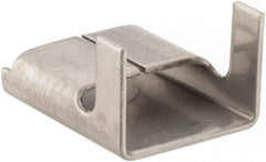 IDEAL TRIDON - Grade 304, Stainless Steel Banding Strap Wing Seal - 1/2" Wide - Americas Industrial Supply