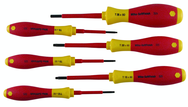 Insulated Torx® Screwdriver Set T8 - T25. 6 Pieces - Americas Industrial Supply