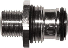 SANI-LAV - Faucet Replacement Threaded Insert with O-Ring - Stainless Steel, Use with All Valves - Americas Industrial Supply