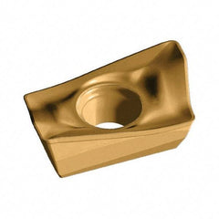 Walter - F56 Grade WKP35G Milling Insert - 3.18mm Thick, 6.75mm Inscribed Circle, 0.8mm Corner Radius - Americas Industrial Supply