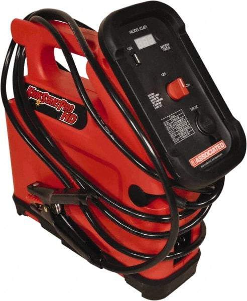 Associated Equipment - 12 Volt Battery Powered Starter - 1,700 Peak Amps - Americas Industrial Supply