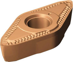 Sandvik Coromant - CP-BB11 M5 Grade 1115 Carbide Turning Insert - TiAlN/AlCr2O3 Finish, 40° Included Angle, 11mm Inscr Circle, 5mm Thick, 1/32" Corner Radius - Americas Industrial Supply