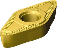 Sandvik Coromant - CP-BB11 M5 Grade 2025 Carbide Turning Insert - TiCN/AI2O3/TiN Finish, 40° Included Angle, 11mm Inscr Circle, 5mm Thick, 1/32" Corner Radius - Americas Industrial Supply