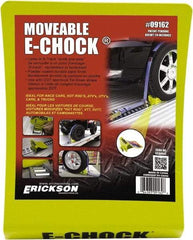 Erickson Manufacturing - 6" Wide x 6" High x 12" Deep, Steel Wheel Chock - For use with E-Track System - Americas Industrial Supply