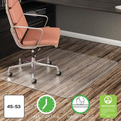 Deflect-o - Chair Mats Style: Straight Edge Shape: Rectangular - Americas Industrial Supply