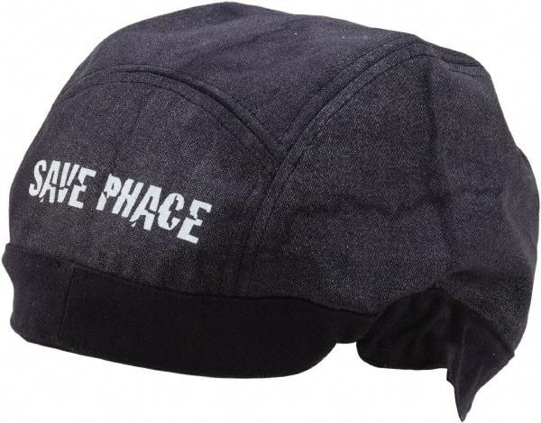 Save Phace - Size Universal, Flame Resistant Elastic Skull Cap - Black Skull Pattern, Cotton - Americas Industrial Supply