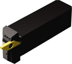 Sandvik Coromant - 0.2856" Max Depth of Cut, Right Hand Indexable Grooving Cutoff Toolholder - 25mm Shank Height x 25mm Shank Width, QS-SMALR2525X3HP Toolholder Style, Series CoroCut XS - Americas Industrial Supply