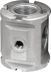 Parker - FRL Modular Manifold Block - Use with Parker P3Y Filters, Regulators & Lubricators - Americas Industrial Supply