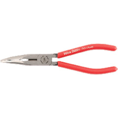8″ EX LNG BENT NEEDLE NOSE PLIER - Americas Industrial Supply