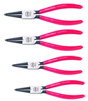 Wiha Straight Internal Retaining Ring Plier Set -- 4 Pieces -- Includes: Tips: .035; .050; .070; & .090" - Americas Industrial Supply