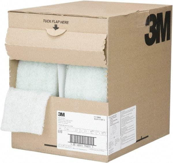 Ability One - 6" Long x 5" Wide Synthetic Duster Cut-to-Length Roll - Snap-On, White - Americas Industrial Supply