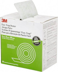 Ability One - 6" Long x 5" Wide Synthetic Duster Cut-to-Length Roll - Snap-On, White - Americas Industrial Supply