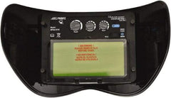 Save Phace - 3.82" Wide x 1.85" High, Lens Shade 4/9 to 13, Polycarbonate Auto-Darkening Filter - 1/4" Thick, Green, Inside Mount - Americas Industrial Supply