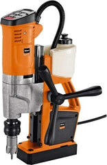 Fein - 1/2" Chuck, 10.25" Travel, Portable Magnetic Drill Press - 260-520 RPM, 12 Amps, 2.5 hp, 1100 Watts, 110-120 Volts, 13' Cord Length - Americas Industrial Supply