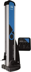 TESA Brown & Sharpe - 24" Electronic Height Gage - 0.001, 0.0001, 0.00001" Resolution, Accurate to 0.00008", Hybrid Touch Screen and Touch Pad Display, USB, RS-232 Data Output - Americas Industrial Supply