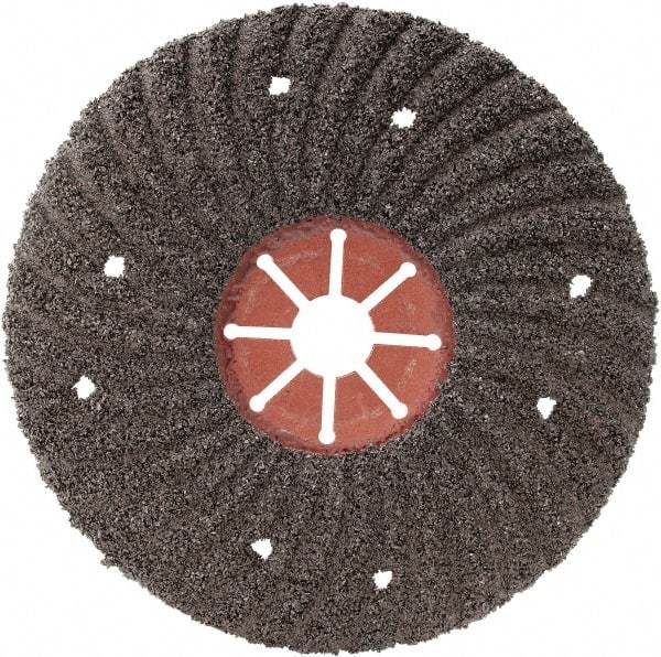 Camel Grinding Wheels - 7" Diam 7/8" Hole 60 Grit Fiber Disc - Medium Grade, Silicon Carbide, 8,500 Max RPM, Series Semi Flex Red Fiber - Americas Industrial Supply