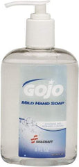 Ability One - 8 oz Pump Bottle Liquid Hand Cleaner - Clear, Fruit Scent - Americas Industrial Supply
