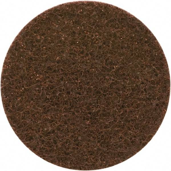 Camel Grinding Wheels - 4" Diam, 80 Grit, Aluminum Oxide Hook & Loop Disc - Medium Grade, Nonwoven, Cloth Backing, - Americas Industrial Supply