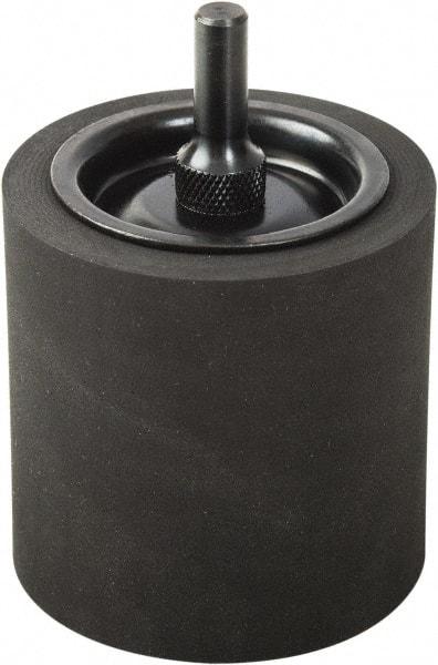 Camel Grinding Wheels - 3" Wide x 3" Diam, Expander Wheel Spiral Band Drum - 3/8" Shank Diam, 3,000 RPM - Americas Industrial Supply